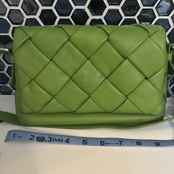 Green & other stories bag Braided Leather Crossbody Bag - Picture 10 of 12